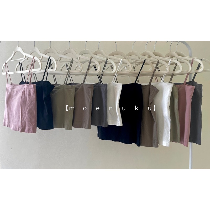 Tanktop Basic Tank Top Wanita Tangtop Korea Style Tenktop Crop Tanktop Panjang