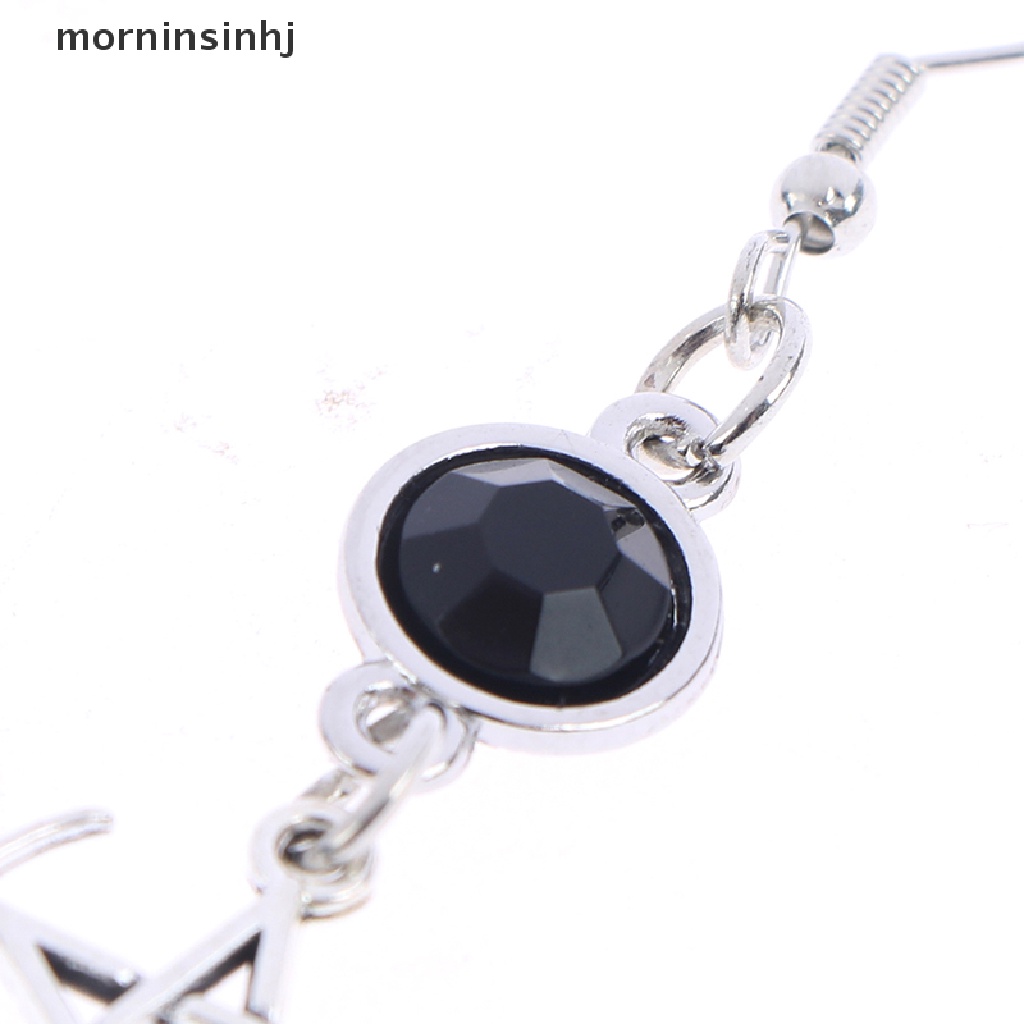 Mornin Kalung Rantai Liontin Bulan Sabitbintang Gaya Gothic Untuk Wanita