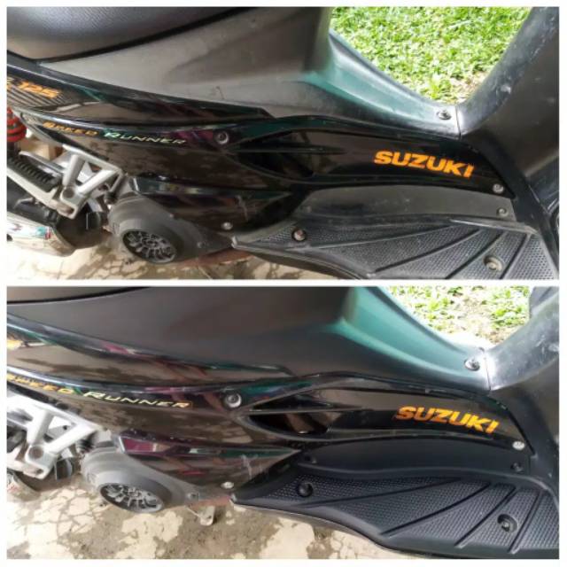 Byr di t4 (COD) Penghitam trim dasbor deck cover semir ban motor mobil