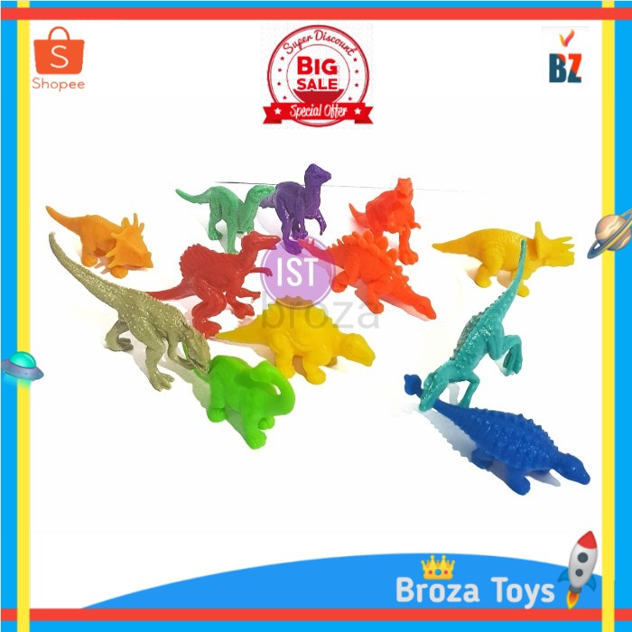 

Binatang Dinosaur Mini 12 pcs