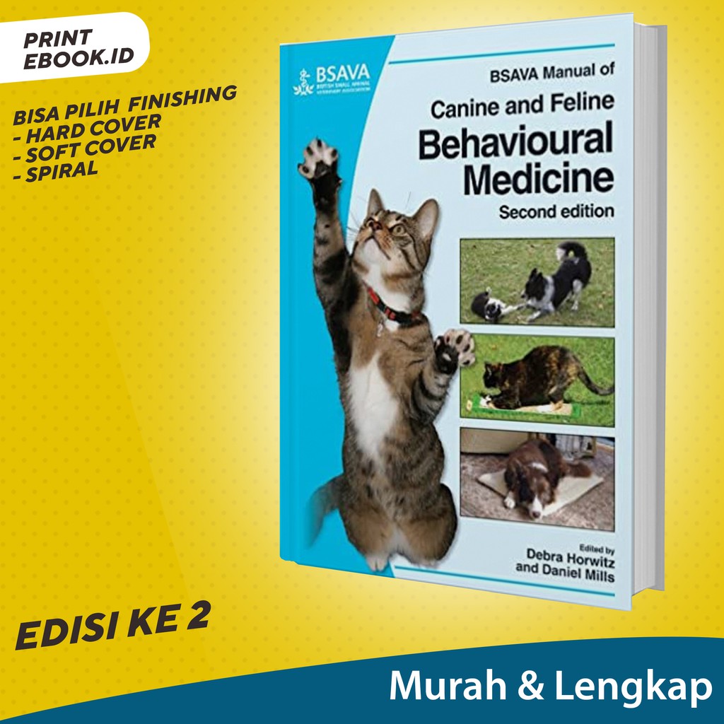 (BEST SELLER) BSAVA Manual of Canine and Feline Behavioural Medicine