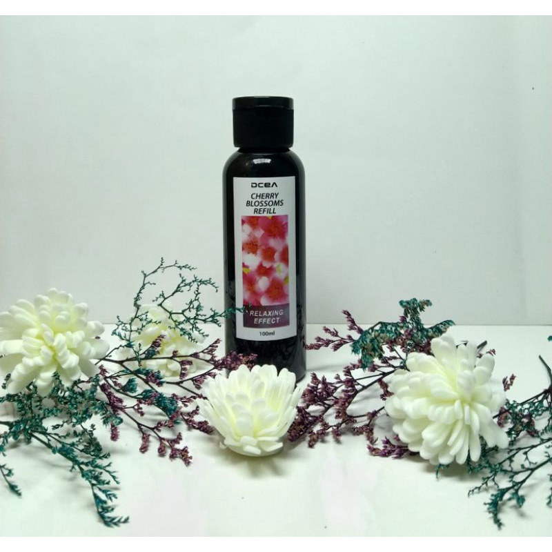 Reed Diffuser Aromatherapy Bunga Difuser Aroma Pengharum Ruangan Pewangi Oil Reed Difuser REED DIFFUSER LOVER'S GRASS REED DIFFUSER REFILL REED DIFFUSER HAMPERS PENGHARUM RUANG AROMATERAPI-REFILL100ml CHERRY B