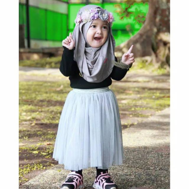 ROK TUTU POLOS ANAK/ROK TILE POLOS UNTUK ( UMUR 2 TH - 5 TH )