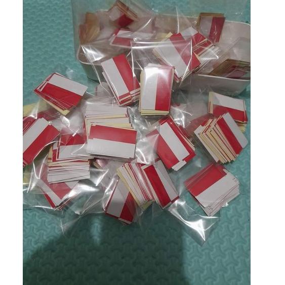 

₨ stiker pipi merah putih, bendera merah putih, stiker kemerdekaan, dirgarahayu, hut ri ㅗ