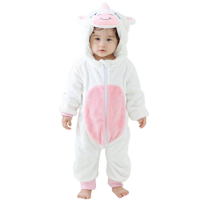 [Bisa COD] Jumper bayi unicorn jaket anak cewek cowok bahan halus lembut import model terbaru