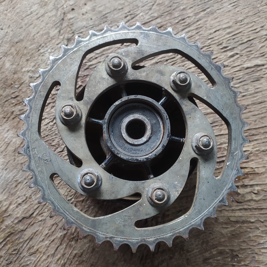 Nap Gear Nap Gir Set Yamaha Vixion New Lama Old Byson Original Copotan Motor