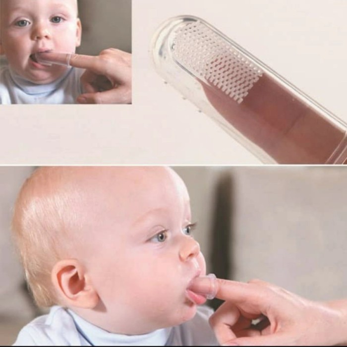 Baby silicone Brush teeth pcs 1