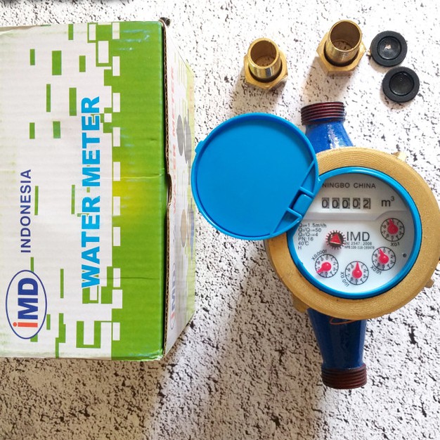 IMD MIAMI METERAN AIR BESI WATER METER BESI SNI CAYMAN PAM PDAM IMD MIAMI