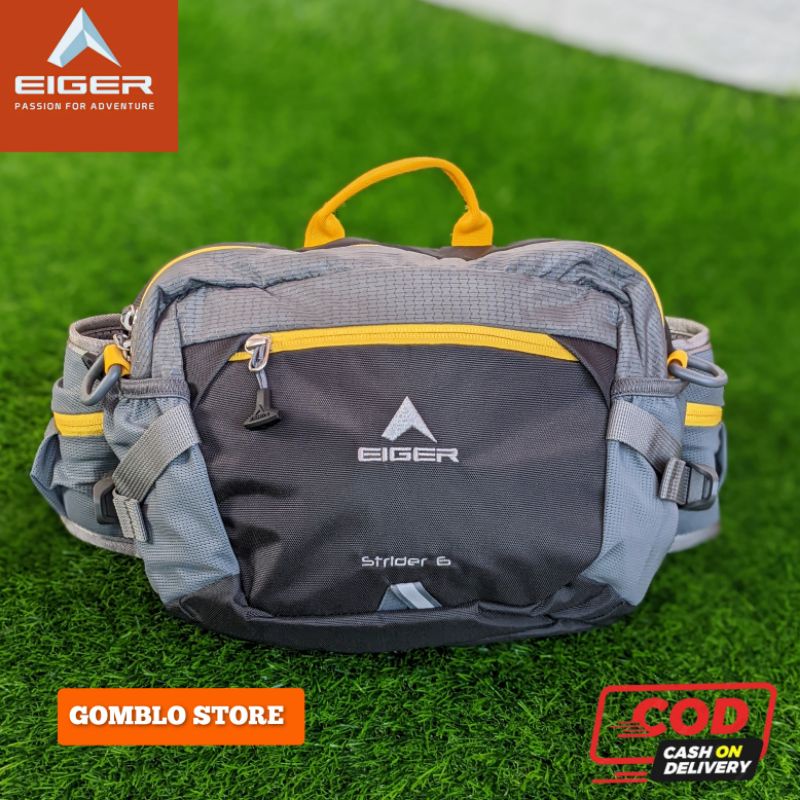 𝐄𝐈𝐆𝐄𝐑1989 TAS SELEMPANG STRIDER 6L 1F WAISTBAG
