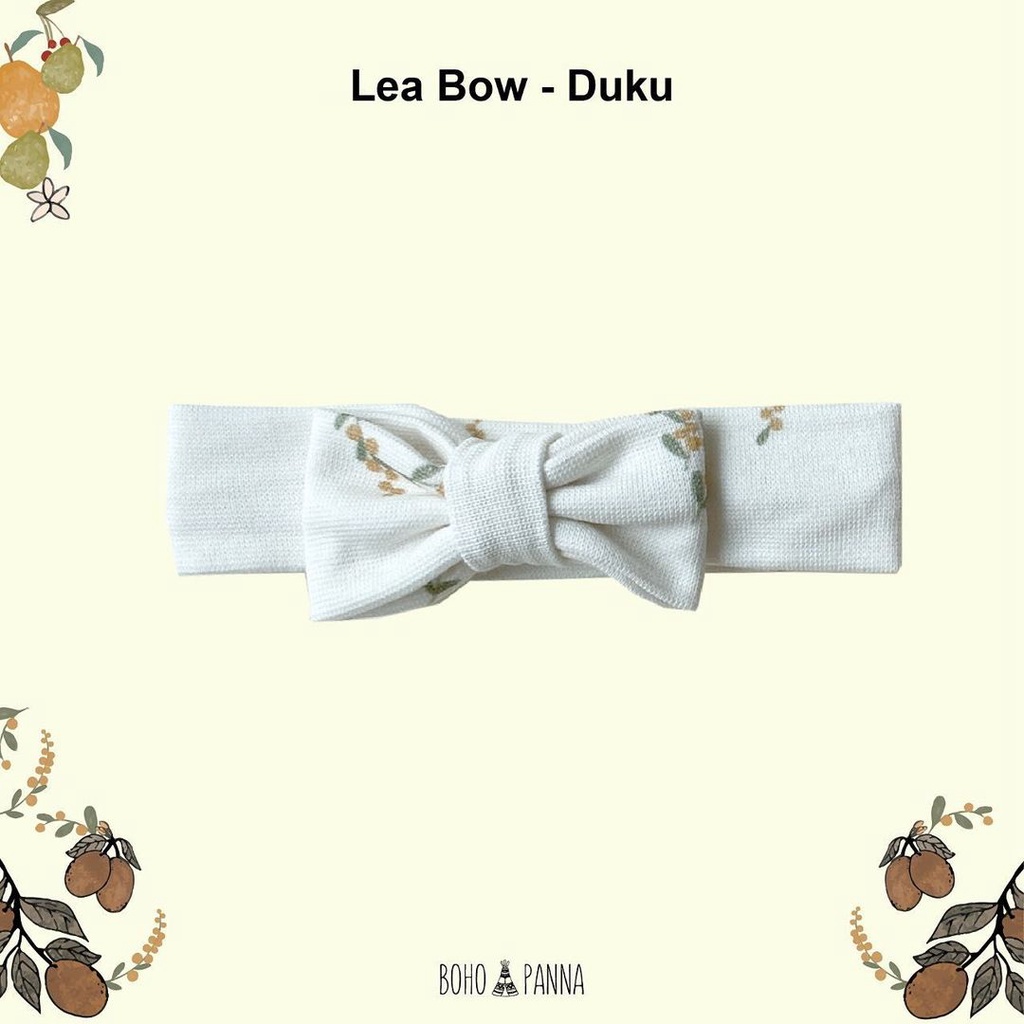 BOHOPANNA Lea Bow Print  Bandana Pita Kecil Bayi Motif