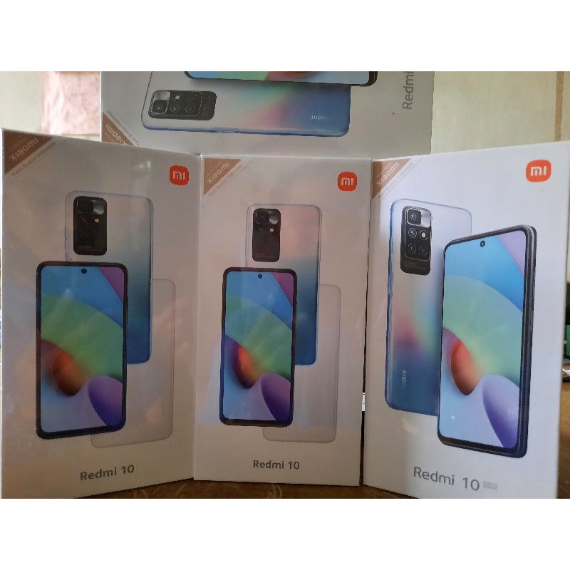 hp xiaomi Redmi 10 5G 6 128Gb 4 128Gb dan Redmi 10 2022 Ram 6gb 128gb 4gb Rom 64gb garansi Resmi 1 t