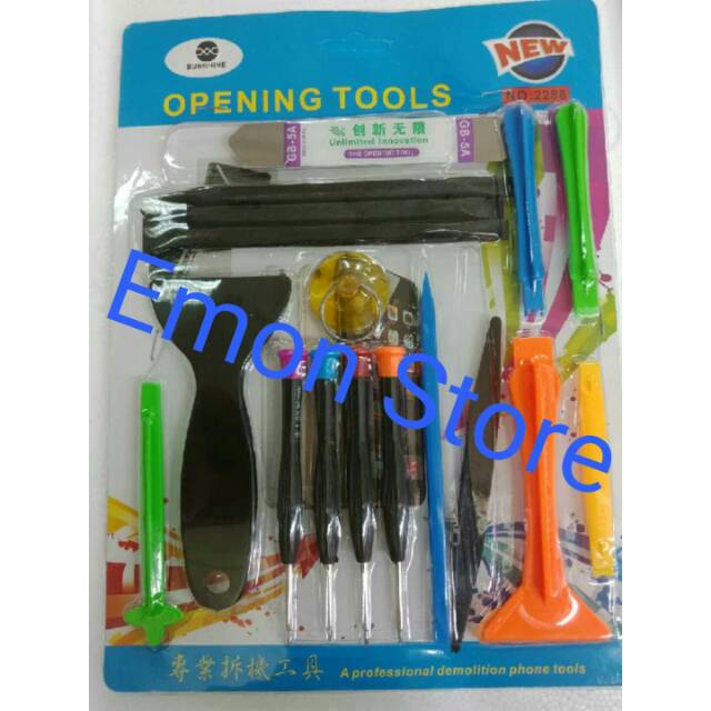 Opening Tools Sunshine 2288 Alat Service Hp Alat Pembongkar 1 Set