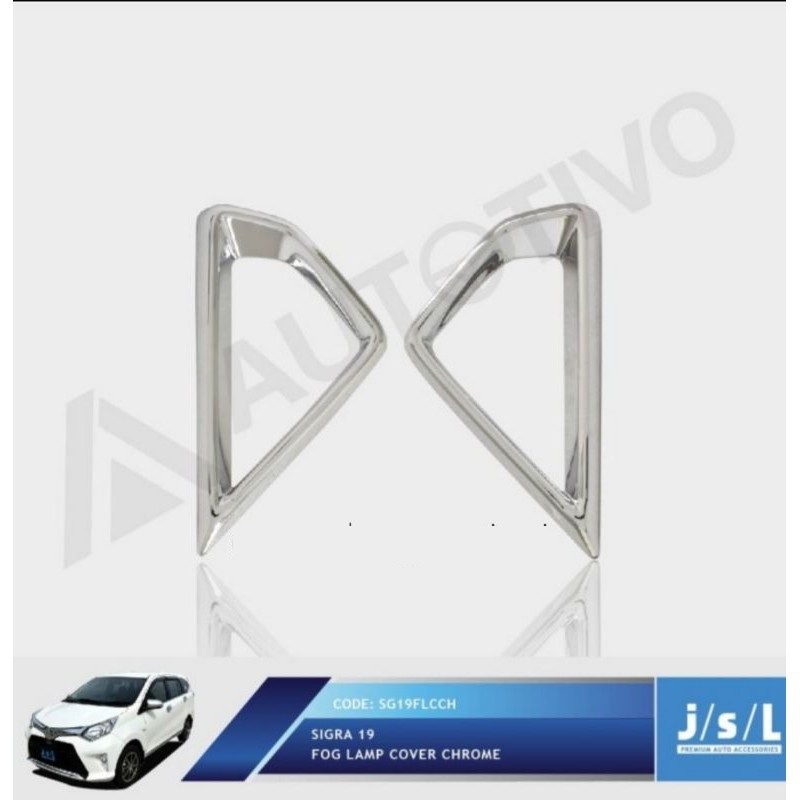 COVER FOGLAMP SIGRA 2019 CHROME