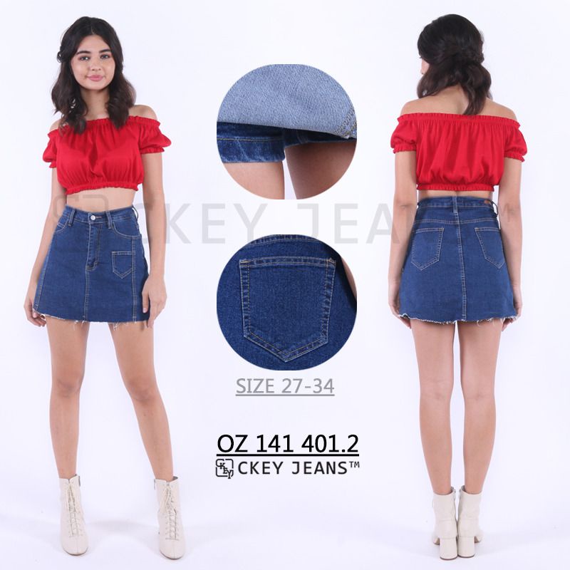ROK MINI JEANS STRETCH / AJ-ROK CKEY JEANS