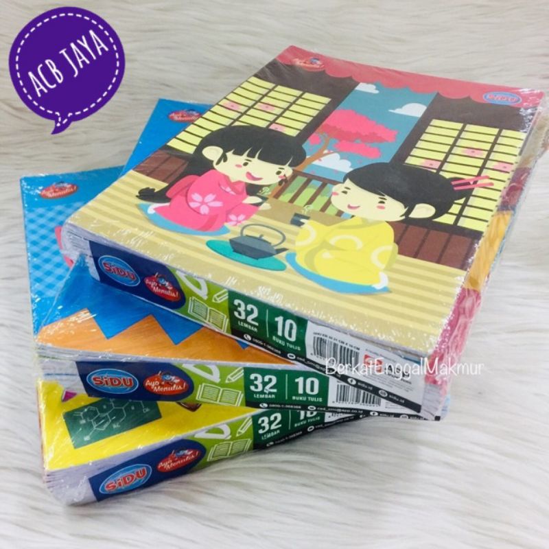

Buku tulis sidu 32 / buku tulis vision 32 murah