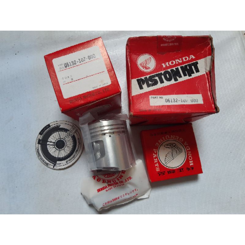 piston kit cb100 original piston honda cb100 original seher cb100 original