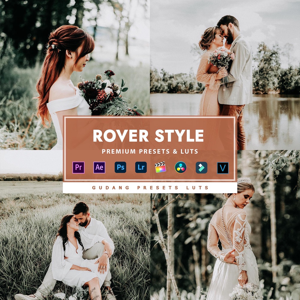 [BISA VN] Rover Style - Premium Preset Lightroom LUTs Android IOS & PC Premiere Pro Davinci