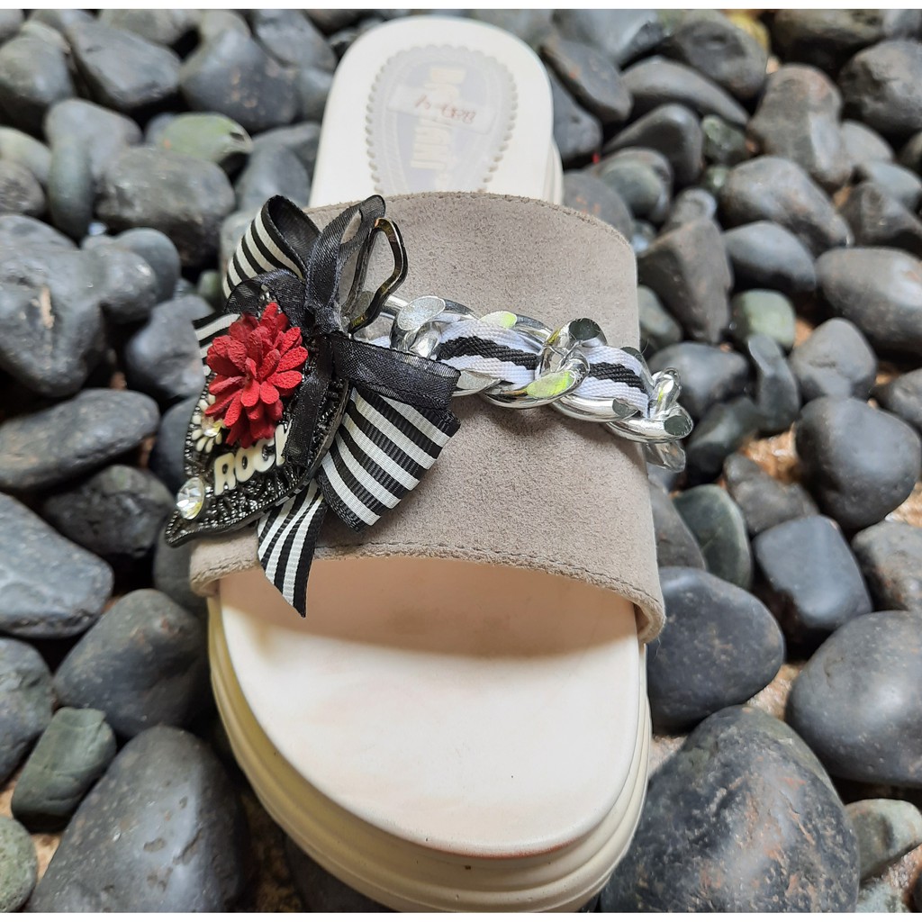 (COD) Balnani Wedges Import / Sandal wedges Import Sorong