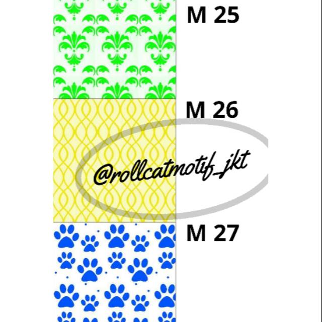 

Roll cat motif M 25 S/D M 45