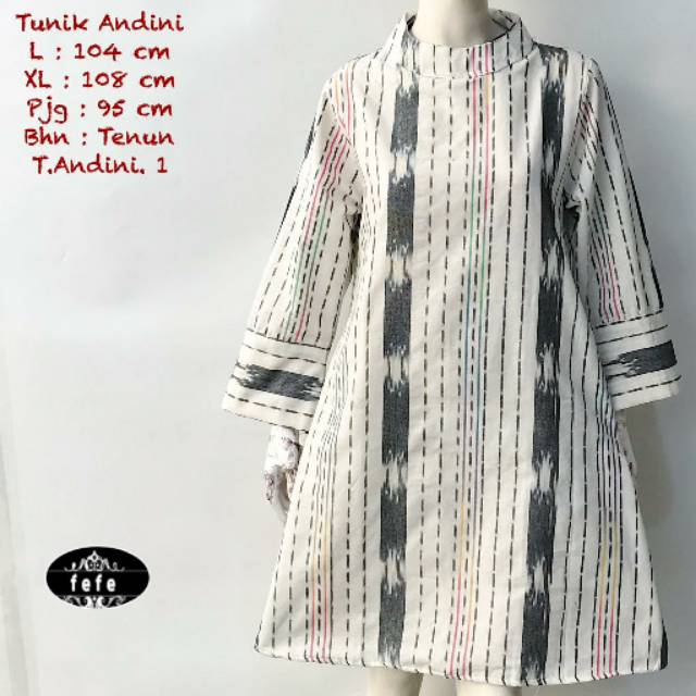 Tunik andini 4 / tunik batik / tunik lurik