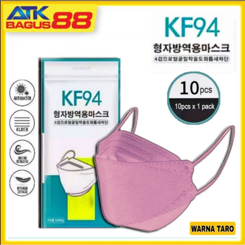 10/pcs masker kf 94 warna