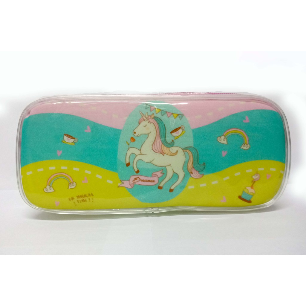

OTB Pencil Case PVC Unicorn Series/ Tempat Pensil Plastik