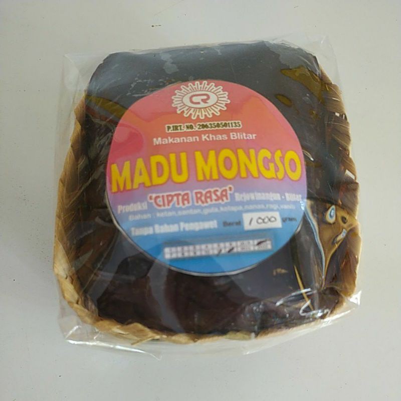 

OLEH-OLEH MADUMONGSO LEGIT KHAS BLITAR "CIPTA RASA" KEMASAN BESEK 1KG+VACCUM,RASA LEZATT,NIKMAT,DAN MURAH