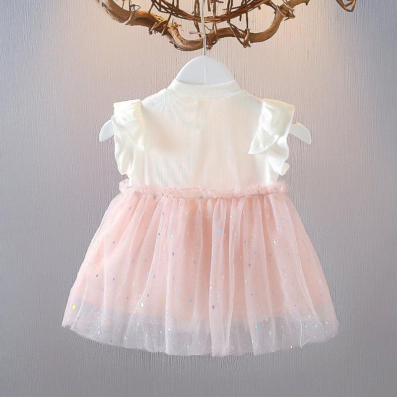 Bayi - 2 TAHUN | Yu-Ri Dress Baby Korea Style - Dress Tutu Fashion Bayi Gaya Elegant Korean Anak Perempuan Dres Pesta