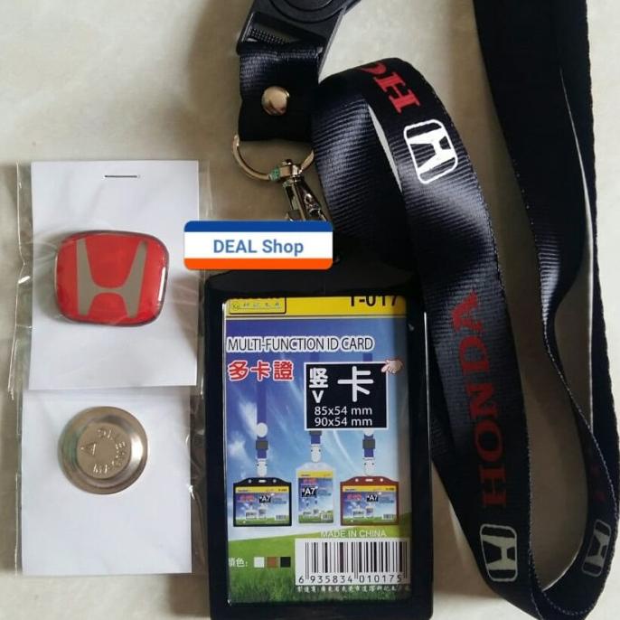 

1Set Pin Honda dan Tali Id card Honda