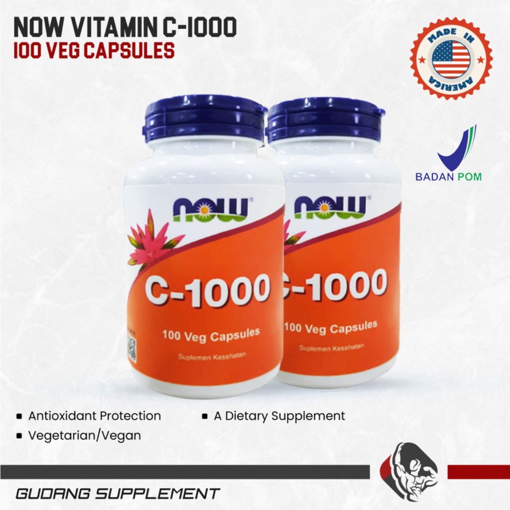 Now Foods C-1000 100 Tablet Now Vitamin C 1000 Mg Antioxidant