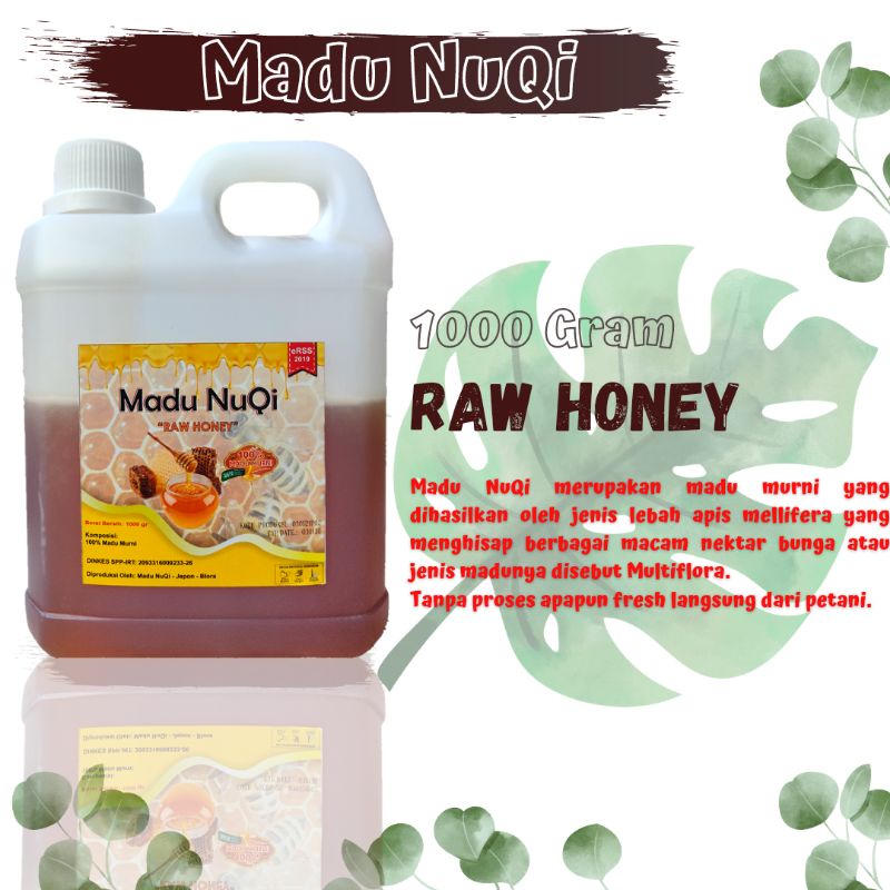 

MADU NuQi (MURNI) TANPA CAMPURAN 1 KG
