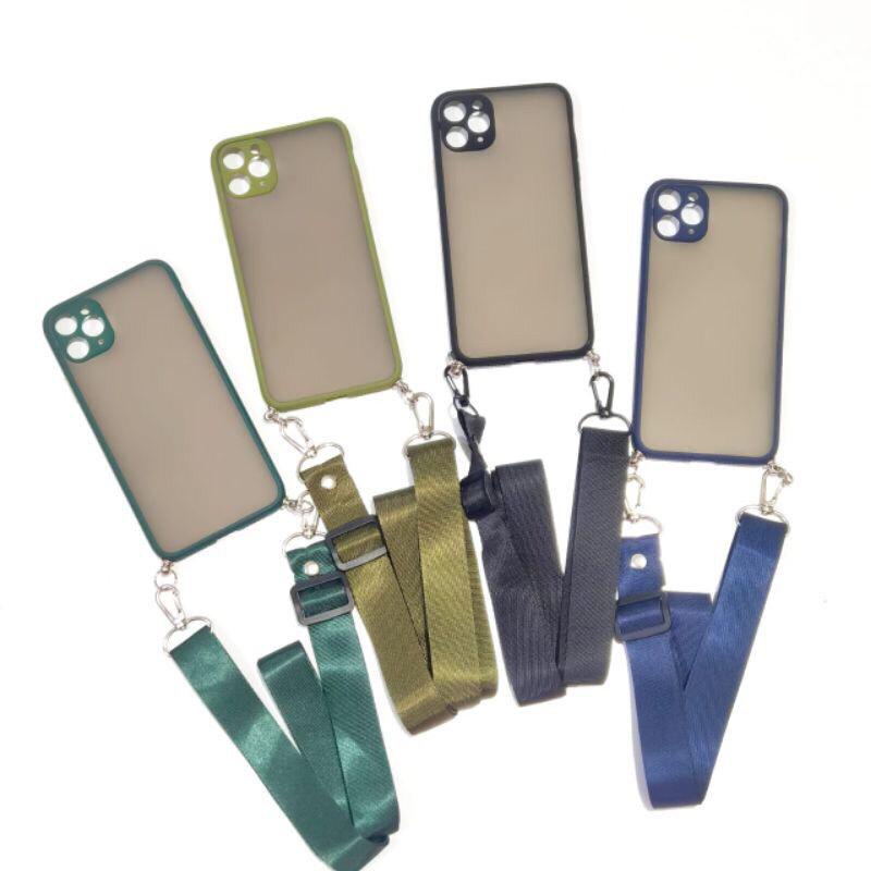 HardCase Lanyard Sling Hybrid Redmi Note 9 Note 9 Pro Lens Dove Camera