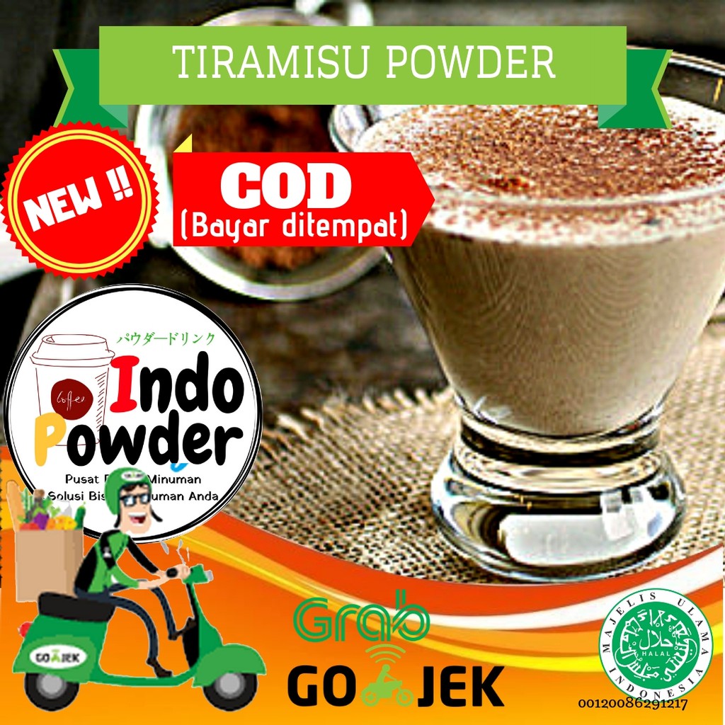 

UKRION-Tiramisu Powder 1 Kg / Powder Tiramisu 1 Kg / Bubuk Tiramisu 1 Kg /Bubuk Minuman