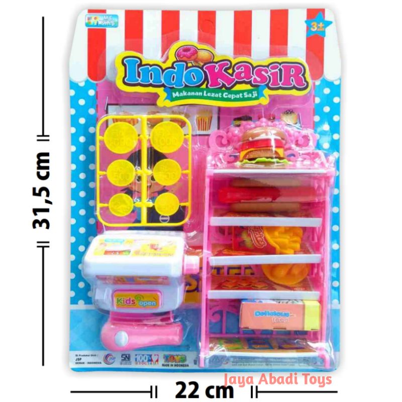 MS 31 - MAINAN ANAK MURAH !! INDOKASIR RAK BISKUIT MS31