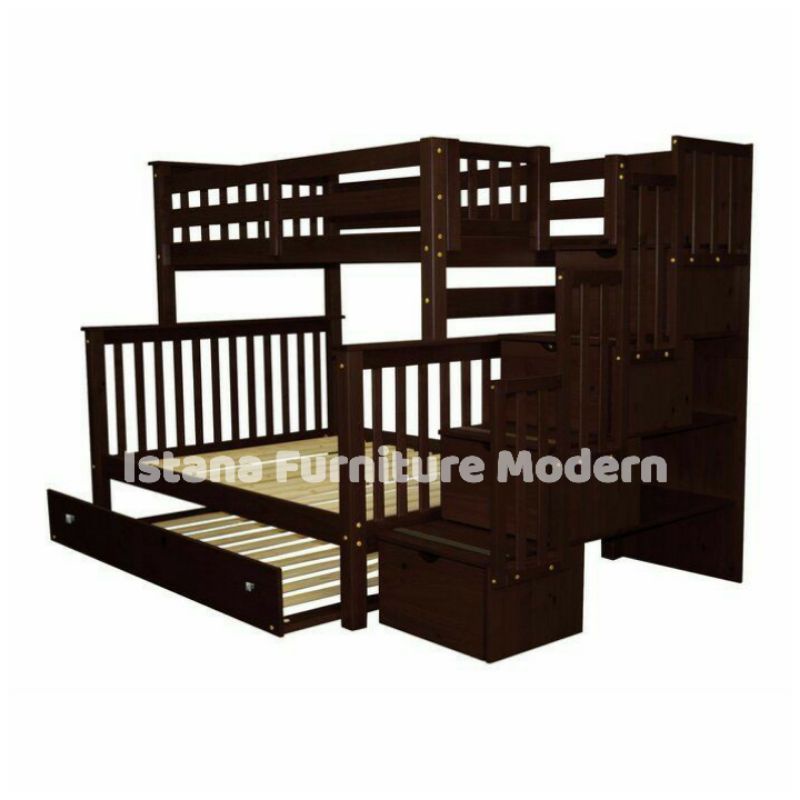 Ranjang tingkat anak-Difan tingkat anak-Tempat tidur tingkat anak-Dipan tingkat anak