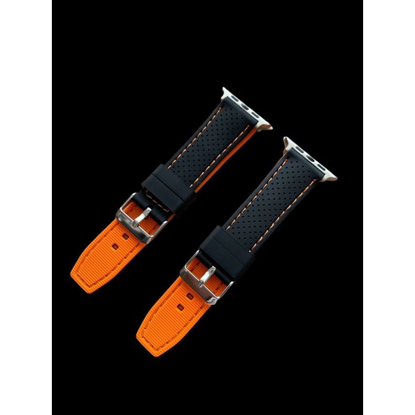 Strap Apple watch Kombinasi Oren 42/44