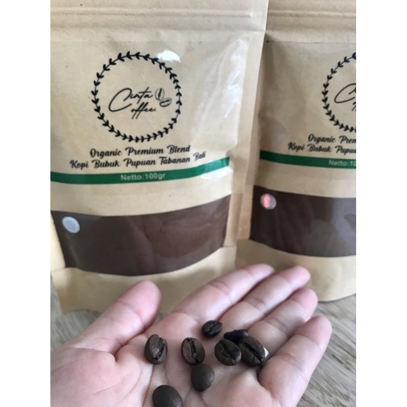 

Kopi Bubuk Organic Tabanan Bali ;Cinta Coffee-premium blend