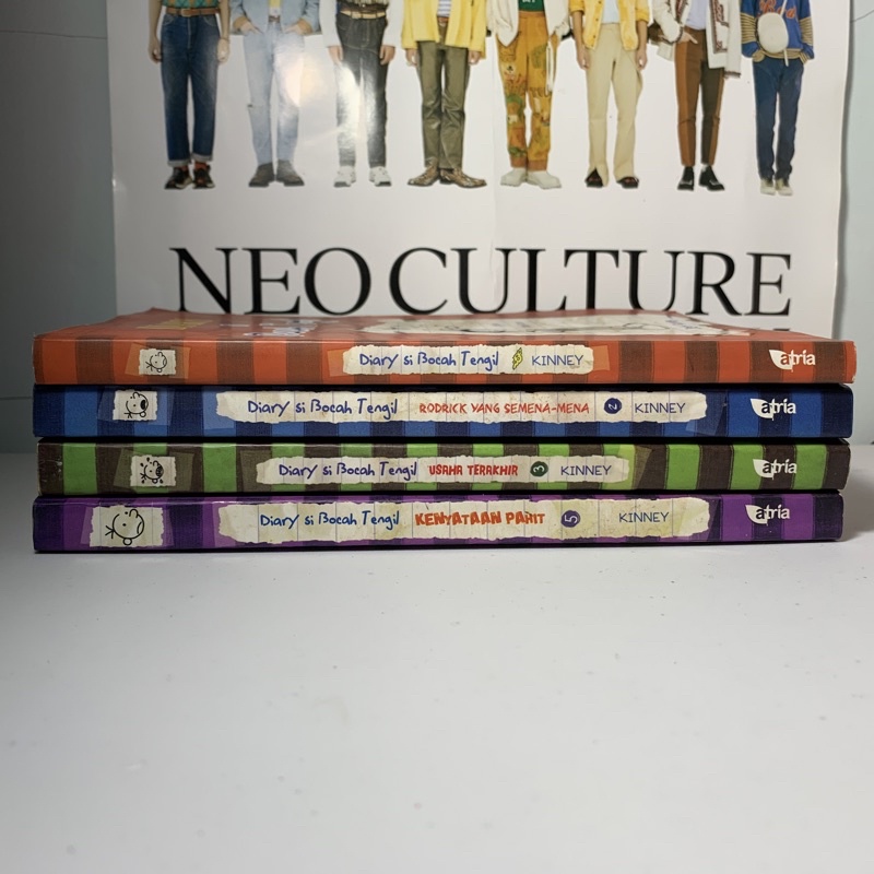 preloved diary of wimpy kid si bocah tengil (koleksi pribadi)