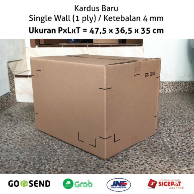 Kardus Baru Ukuran Pxlxt 47 5x36 5x35 Cm Prasetya Box Shopee Indonesia