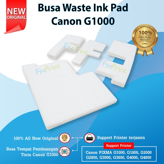 Ink Pad Busa Pembuangan G1000 G2000 G3000 Absorber PIXMA G1000 G2000 G3000 QY5-0558-000