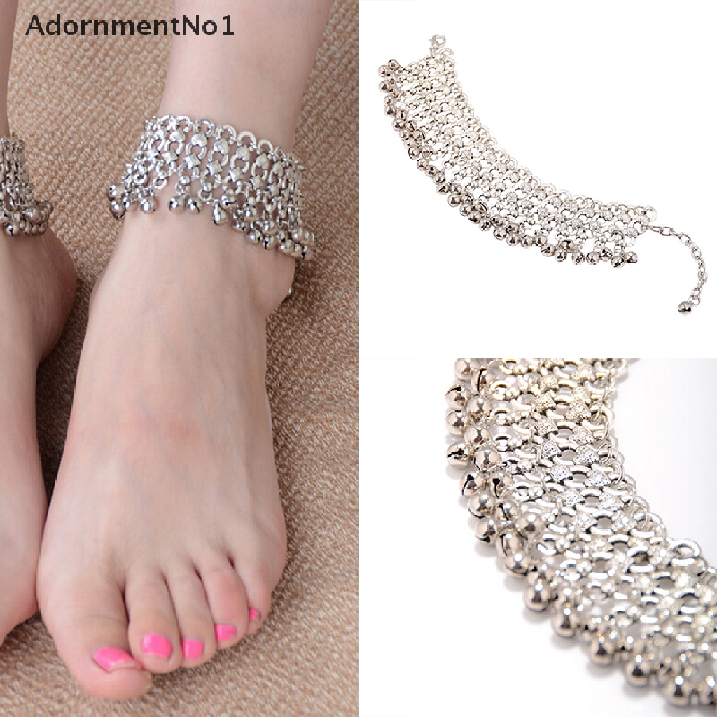 (AdornmentNo1) Gelang Kaki Rantai Silver Sexy Untuk Wanita