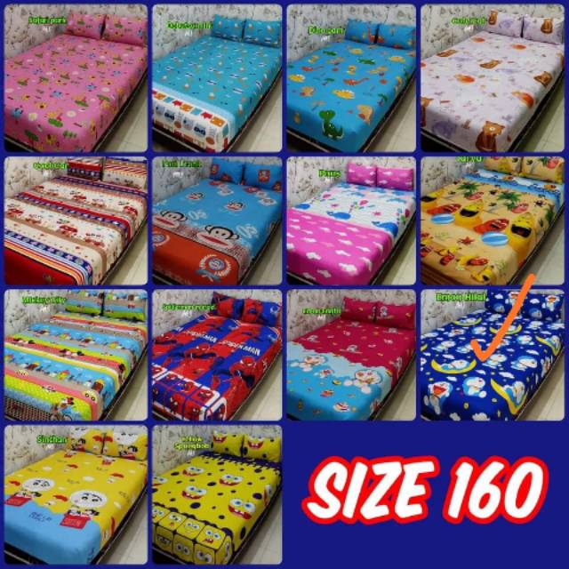 Sprei Homemade karakter anak 160x200