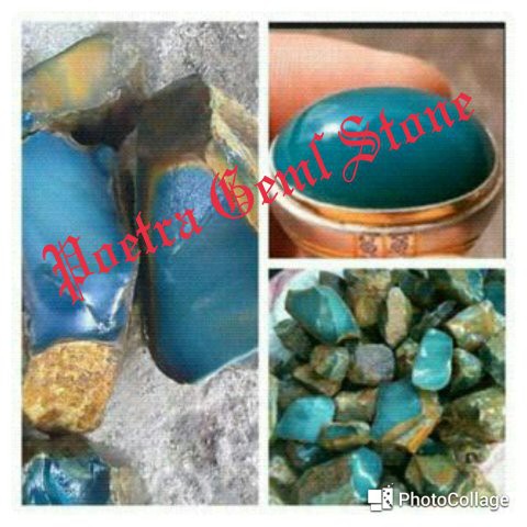 Paket Hemat 1/4 gram Bahan / Rough Hijau Tosca Sukabumi Rasa Bacan