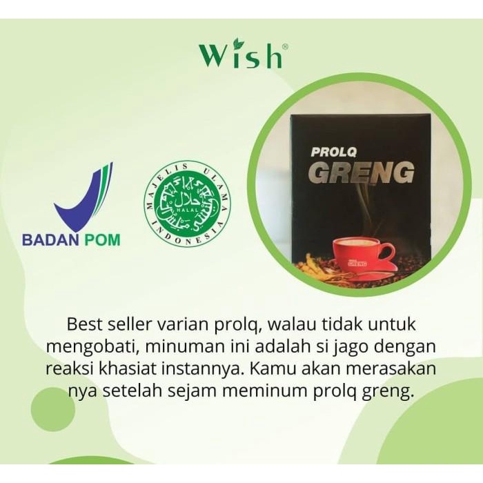 Kopi Kopi Greng - Prolq Vitalitas Pria (Dr.Boyke)