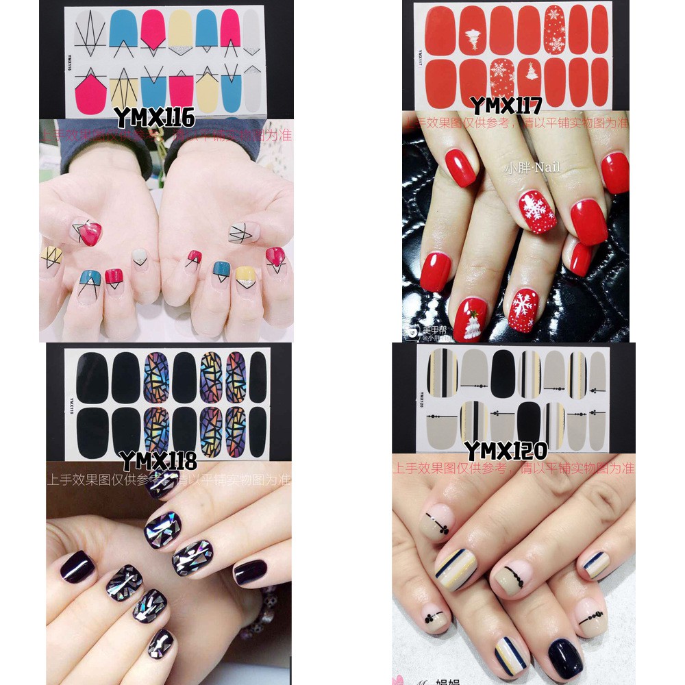 STIKER KUKU NAIL STICKER KARAKTER KODE YMX BAG 6