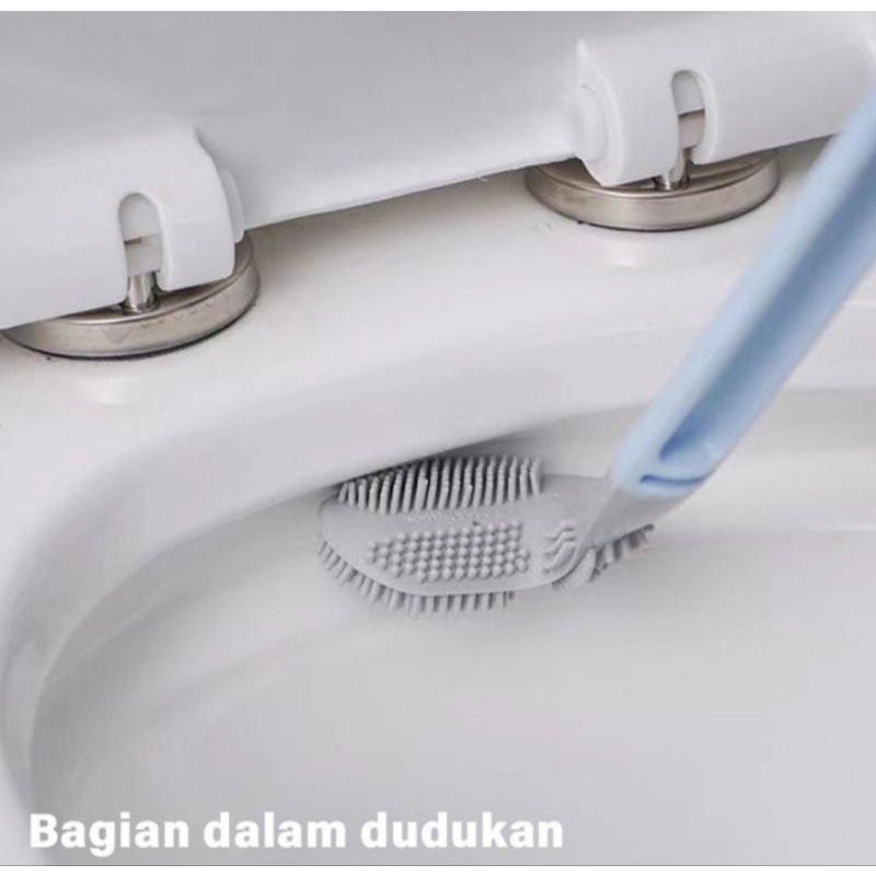 BRUSH TOILET SILICONE / SIKAT WC SILICONE / BURSH SILICONE GOLF