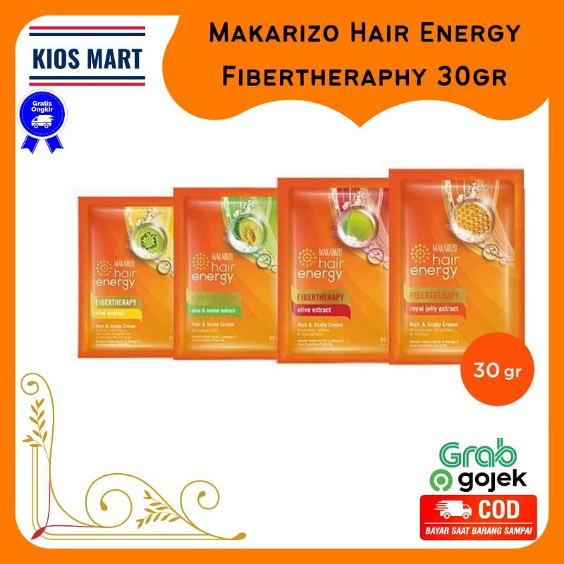 Makarizo Hair Energy Fibertherapy Hair &amp; Scalp Creambath 15ml | 30ml | 60ml