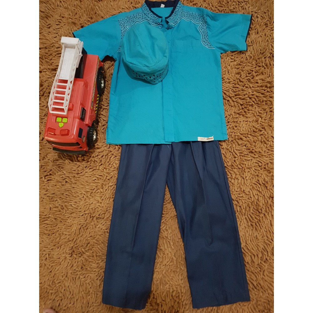 SALE Preloved Like New Koko Set Anak Laki-laki Branded Kalimasodo (K51)