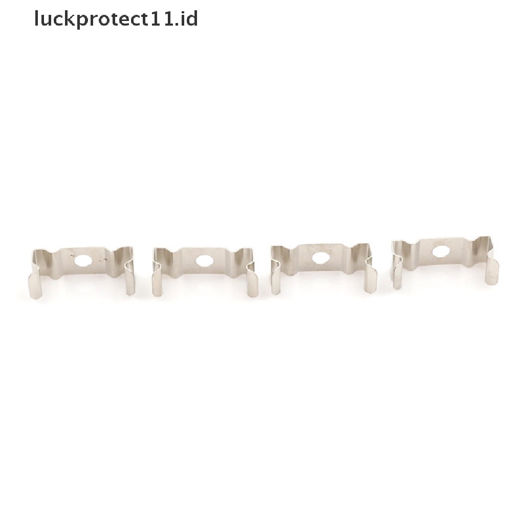 //HG&amp;ID// 4Pcs T5 Fluorescent Tube Lamp Holder Bracket Clips Socket Silver .