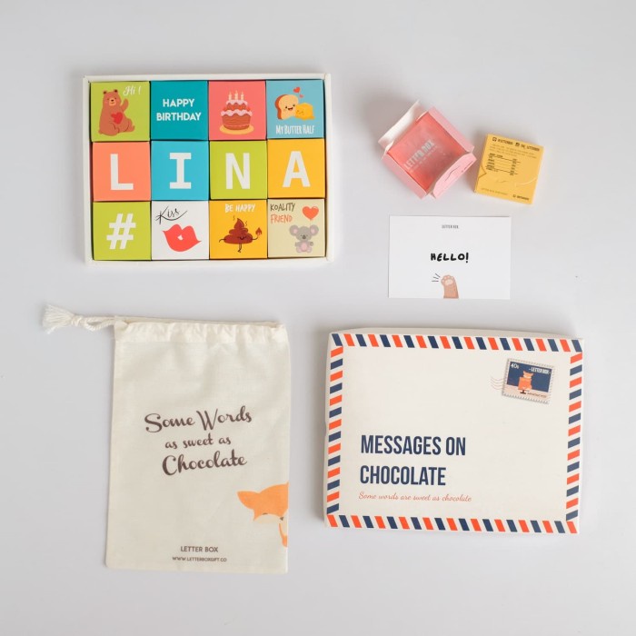 

COKELAT- COKLAT VALENTINE - LETTER BOX CHOCOLATE 4X3 -COKELAT.